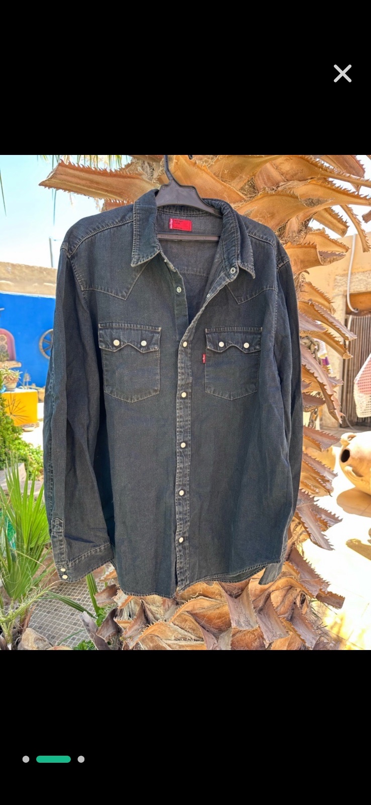 Chemise levis en jeans  
