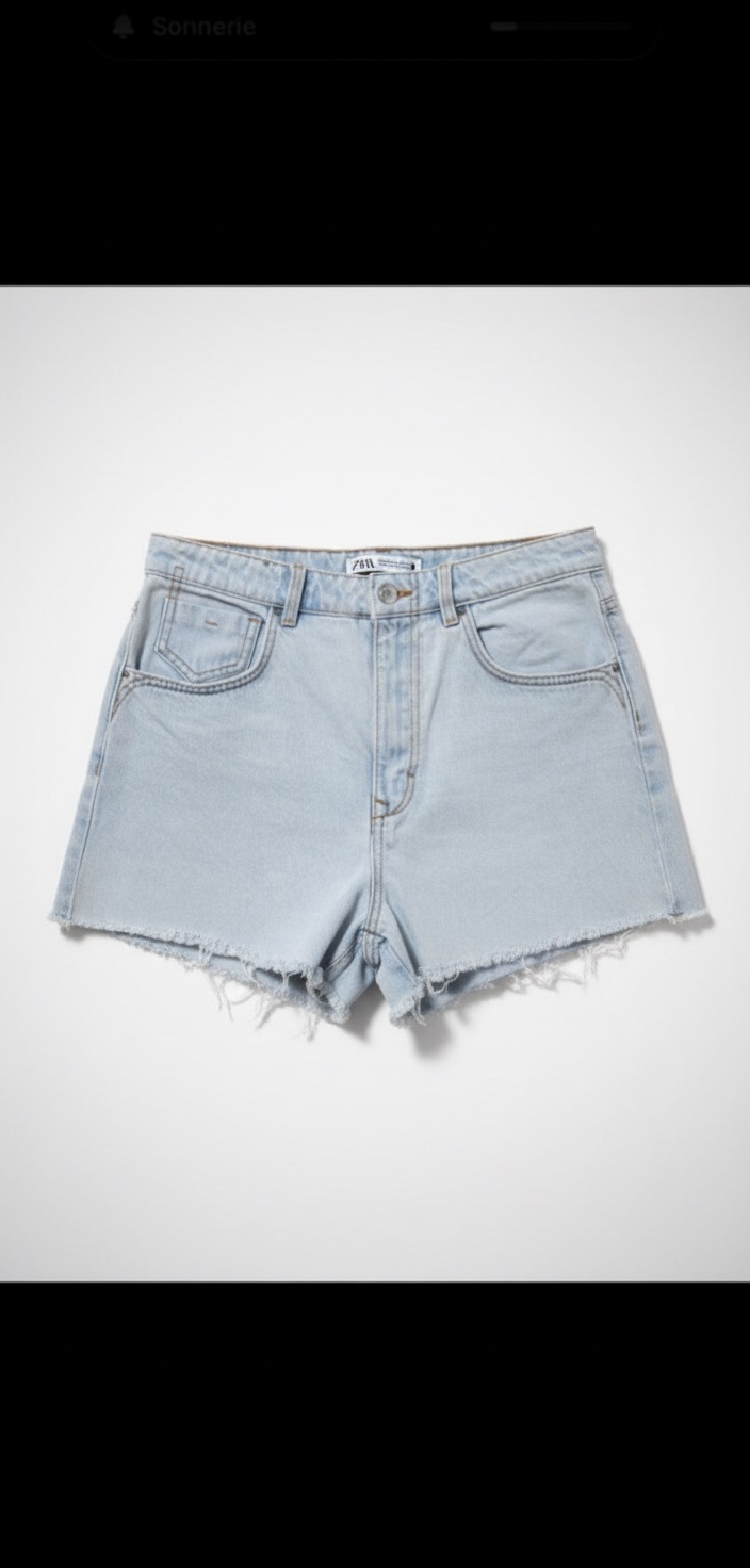 Short zara teaille haute 