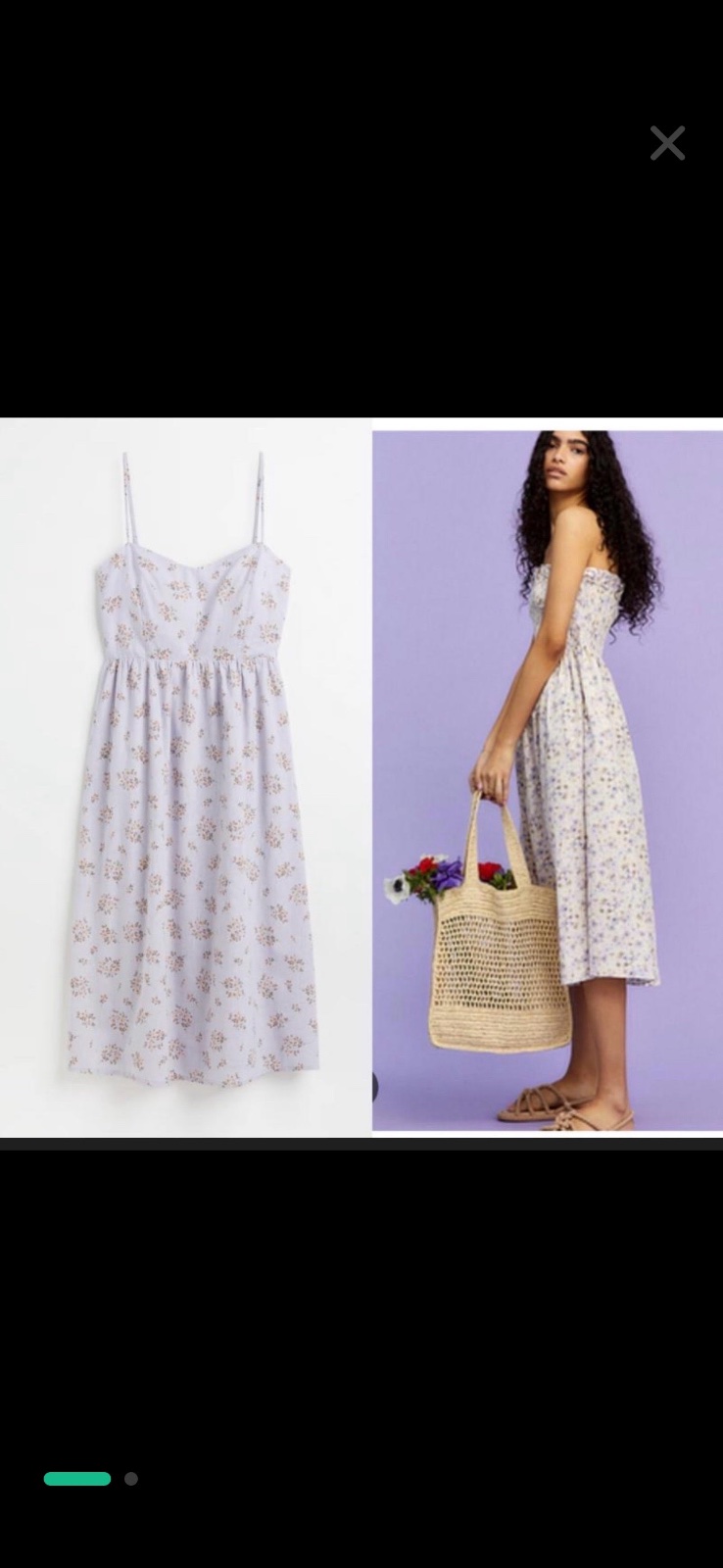 Jolie robe en coton hm
