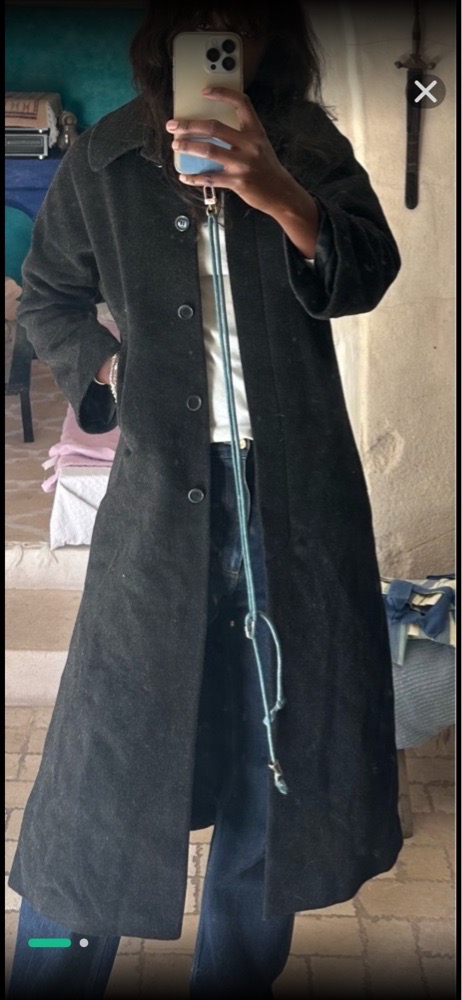 Manteau gris 