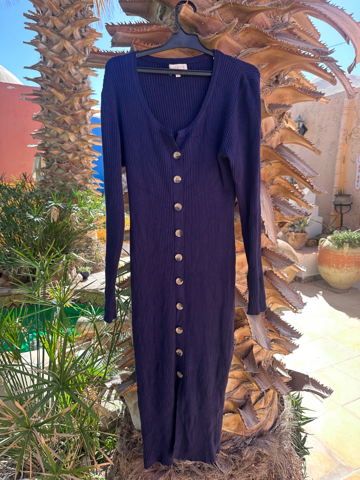 Robe trico longue 