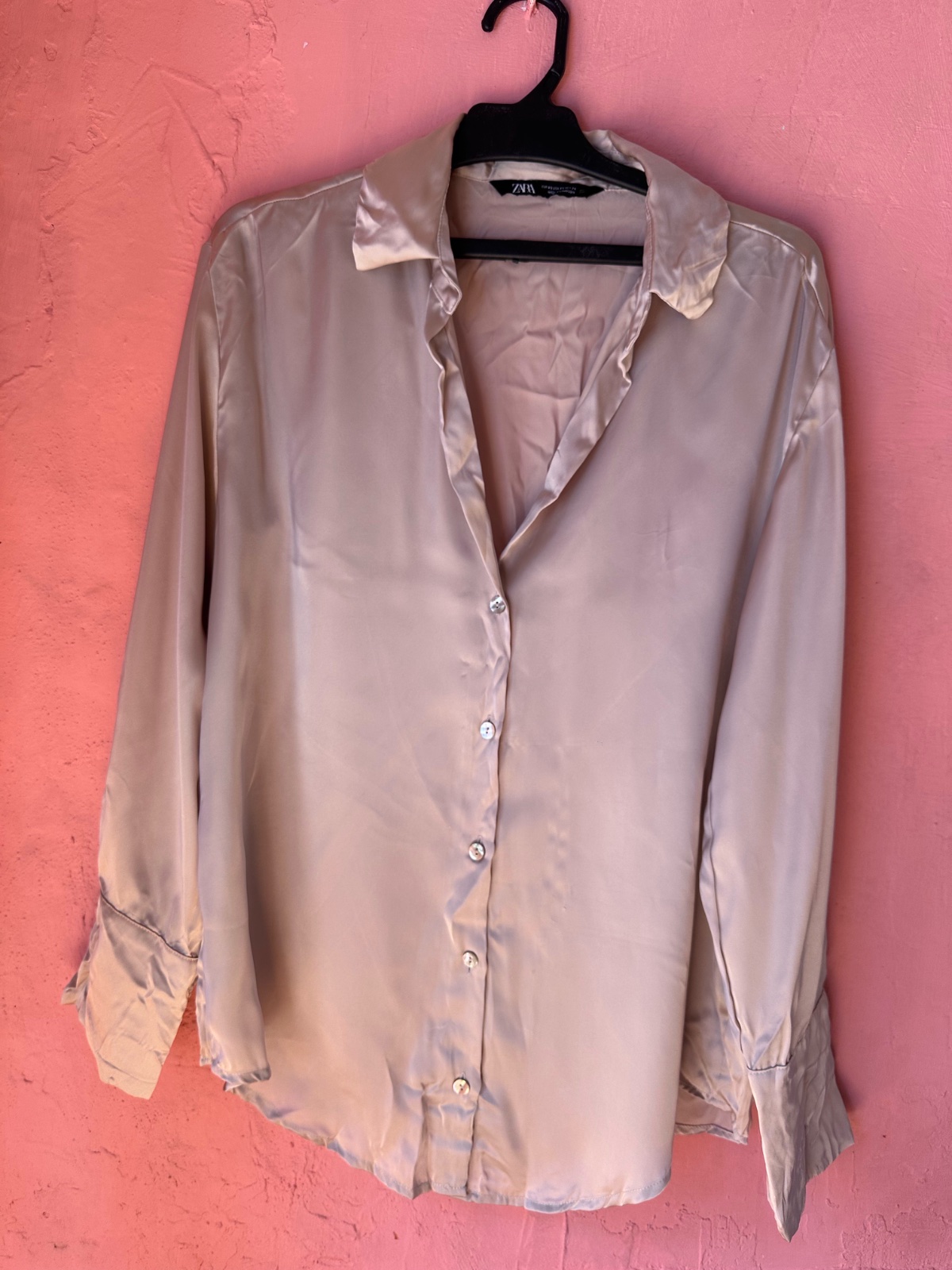 Chemise Zara Overside, avec un petit défaut
