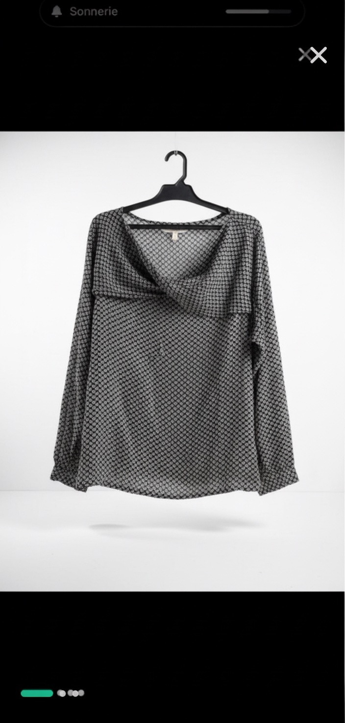 Blouse en soie 