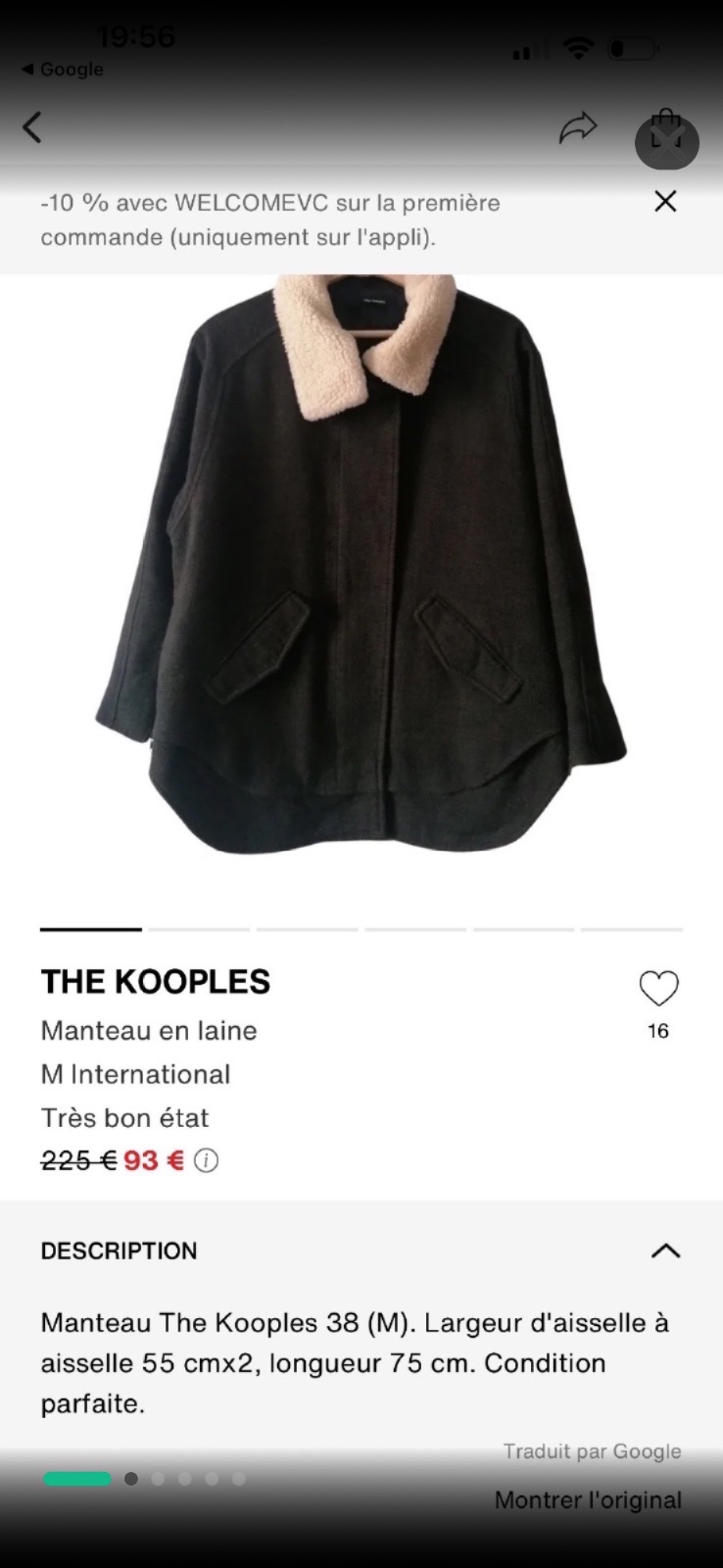 Jolie veste 