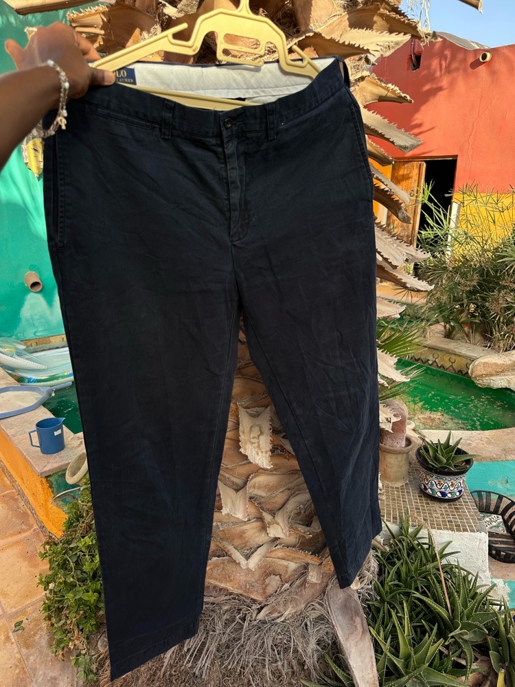 Pantalon chic Ralph Lauren, authentique