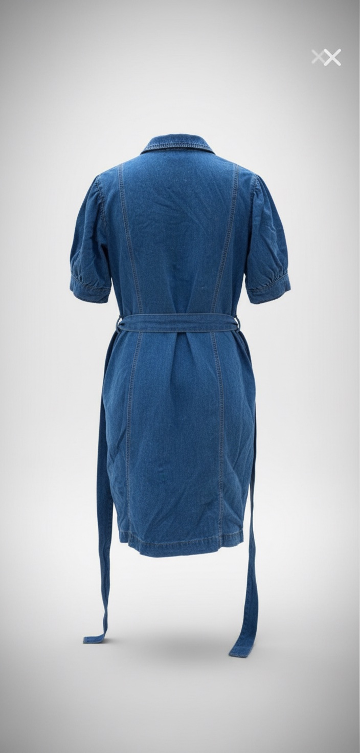 Jolie robe en jeans 