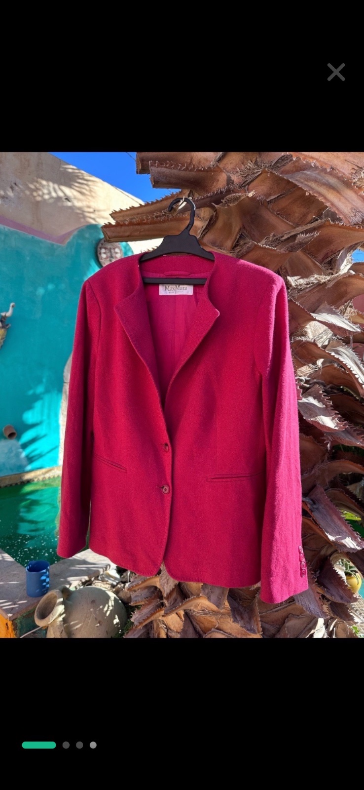 Jolie veste maxmarraveste tres chic en laine et Kashmir