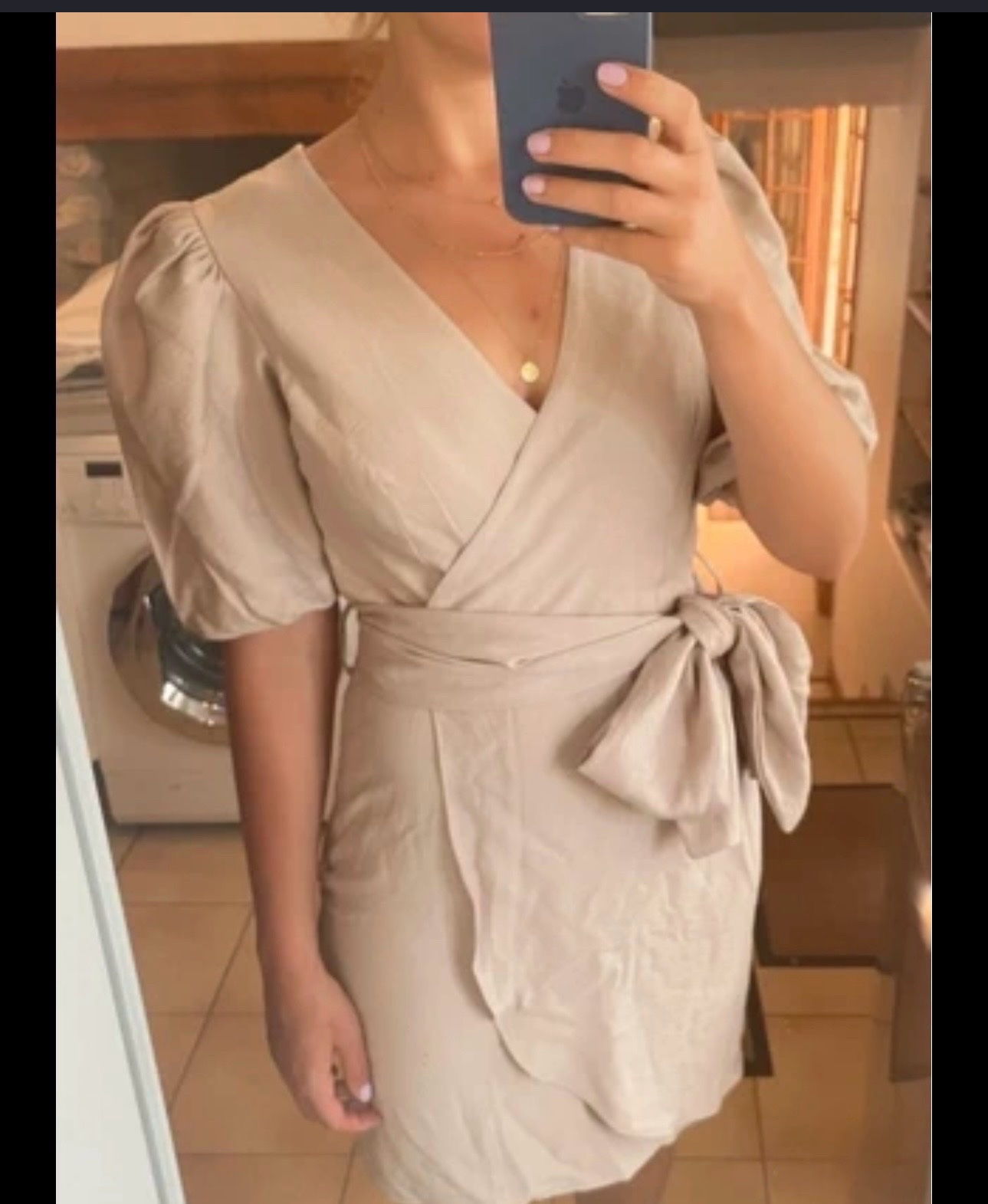 Jolie robe en lin etam 