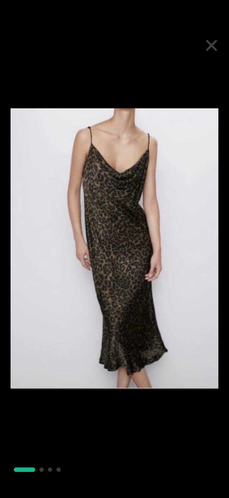 Jolie robe satinee zara 