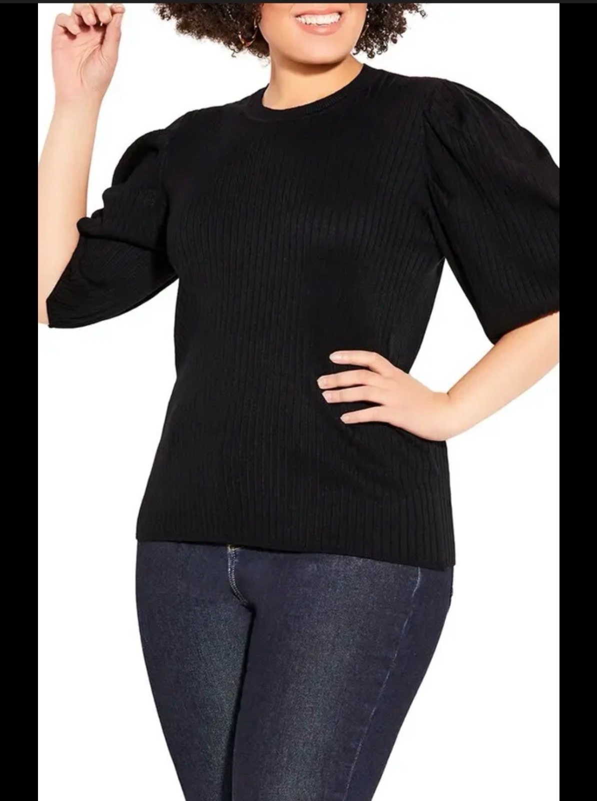 Pull noir zara 