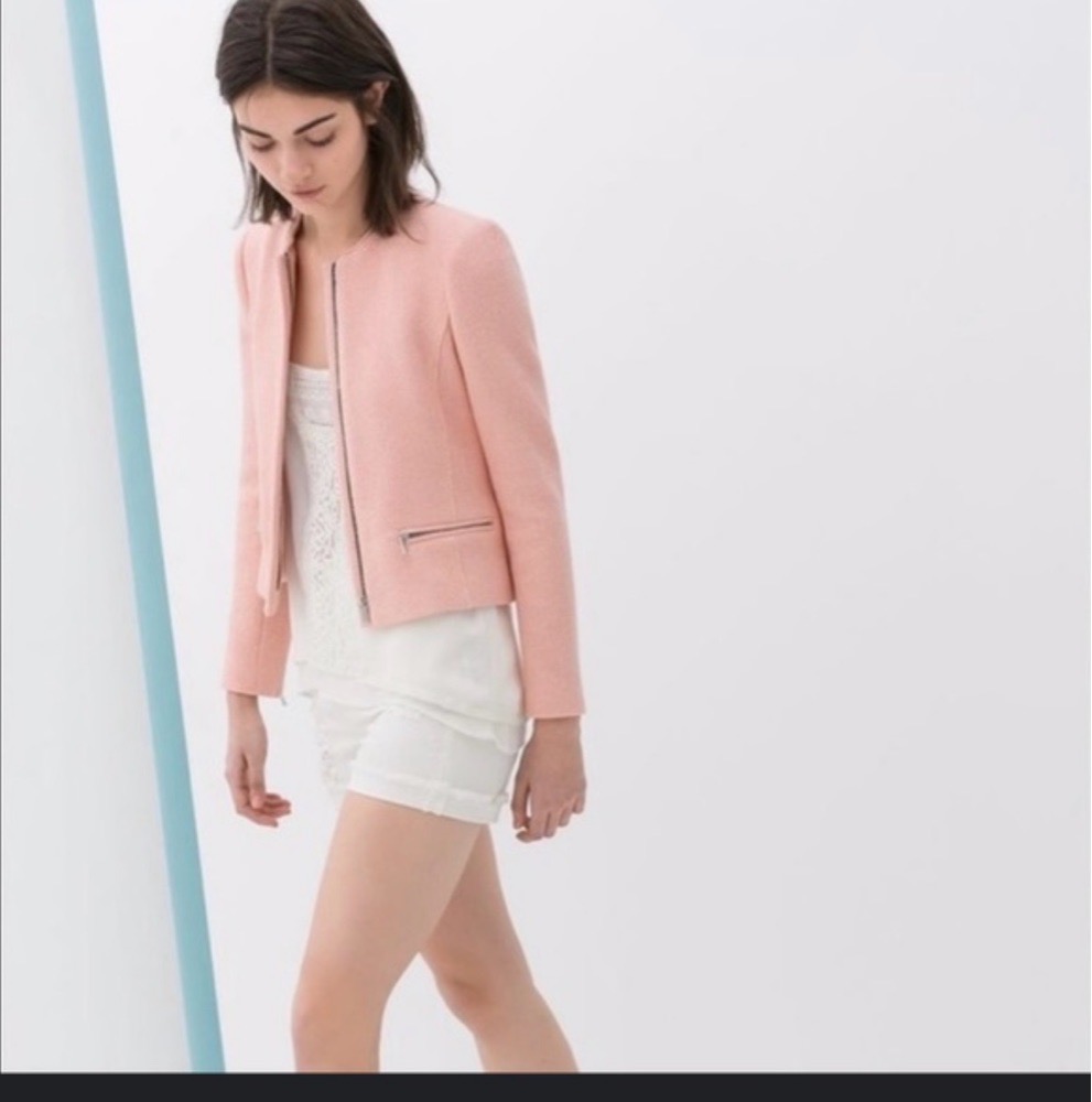 Jolie veste en tweed zara 