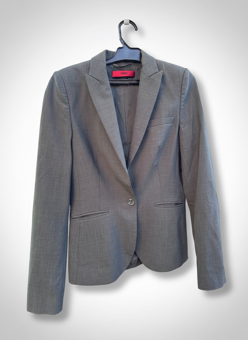 Blazer gris, Hugo boss