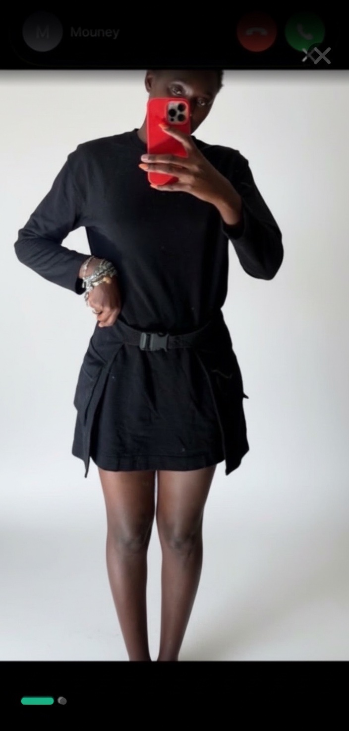 Robe noir zara 