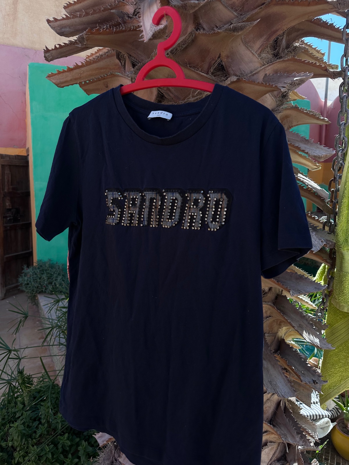 T-shirt Sandro bleu