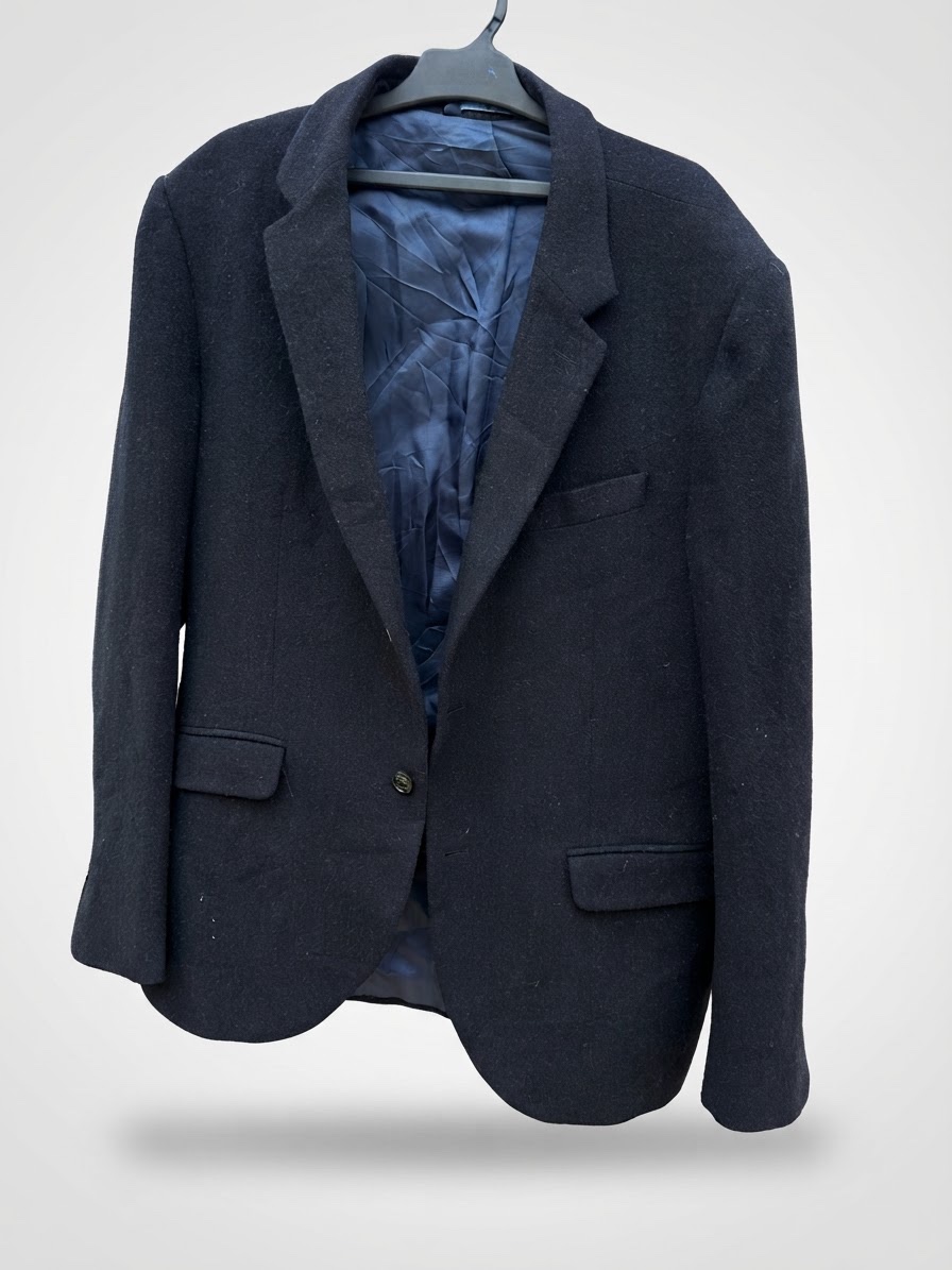 Blazer homme, Massimo Dutti bleue foncer 