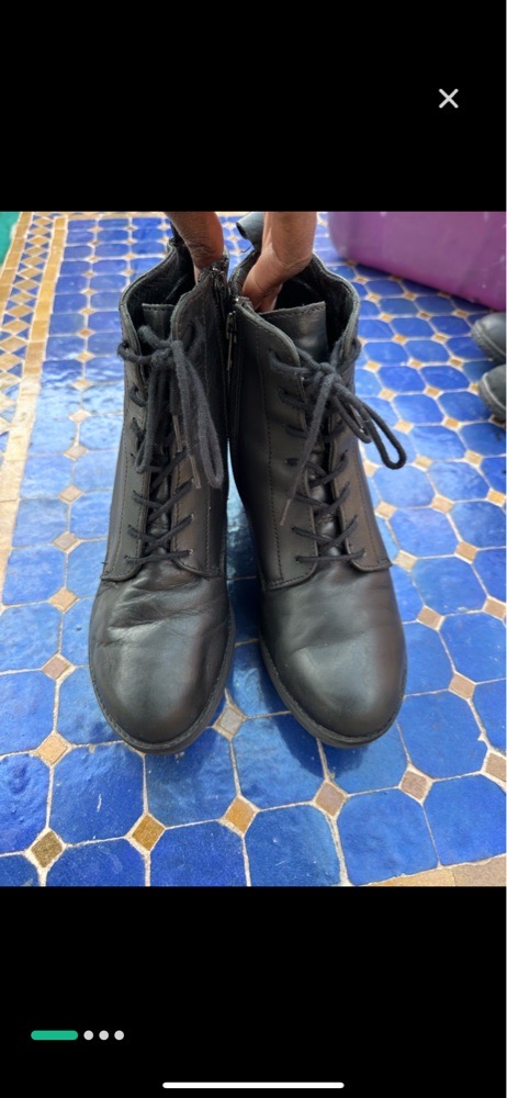 Bottes  en cuire 