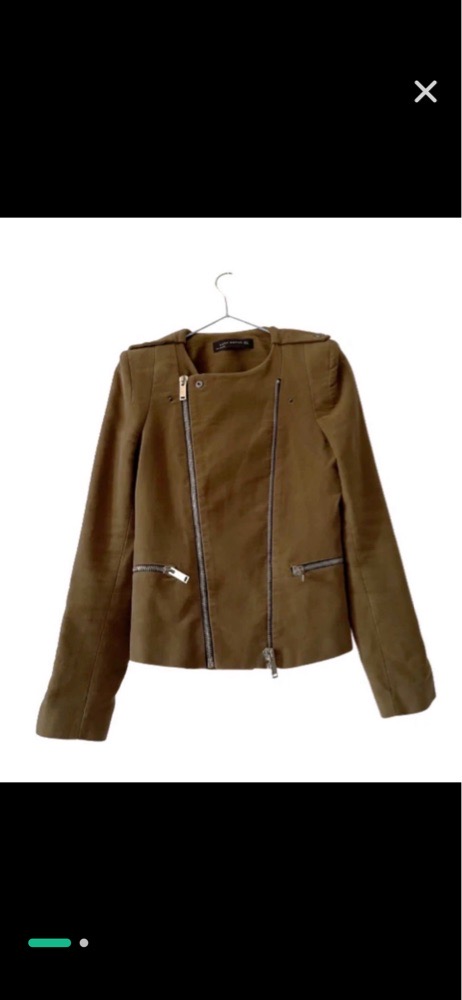 Jolie veste zara suede