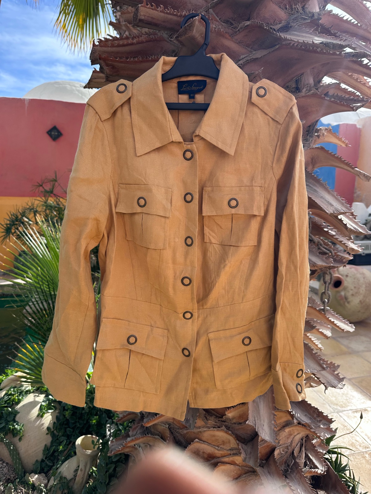 Veste en lin luisa