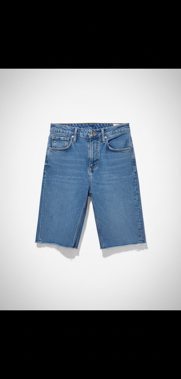 Short taille haute zara jeans o