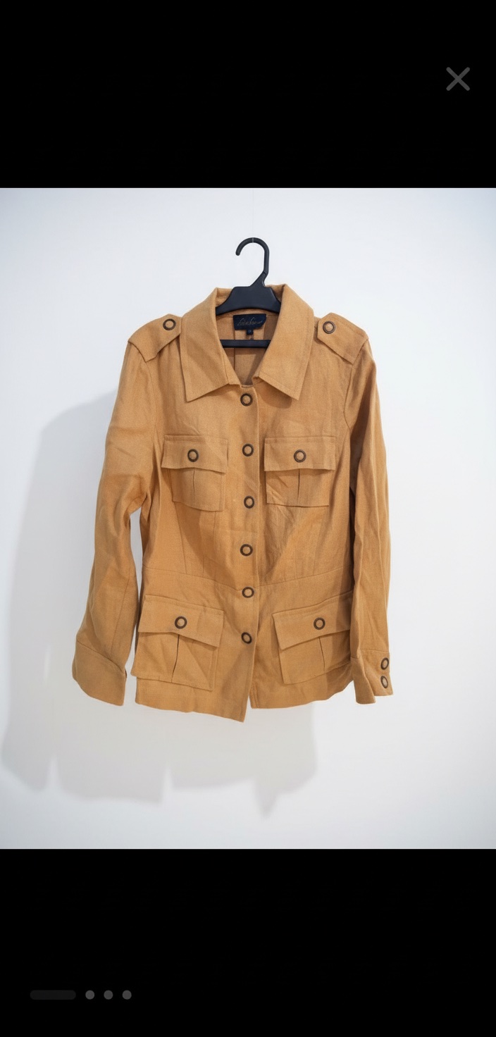 Veste en lin luisa espagnoli