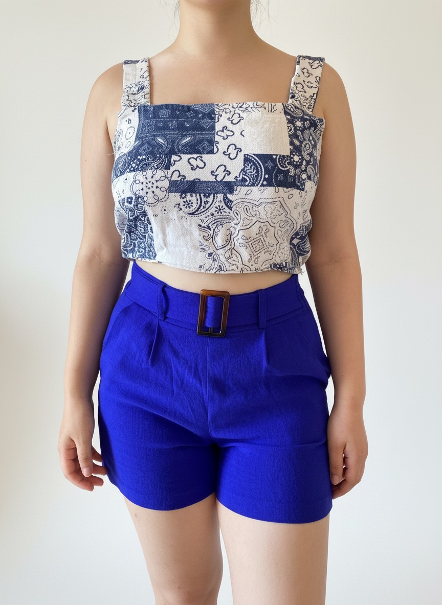 Ensemble top et short stylé