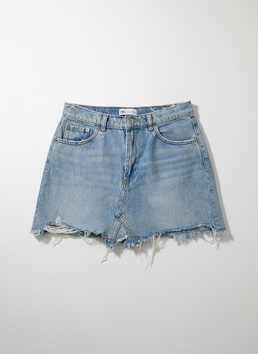  Jupe en jean courte, chic et tendance 