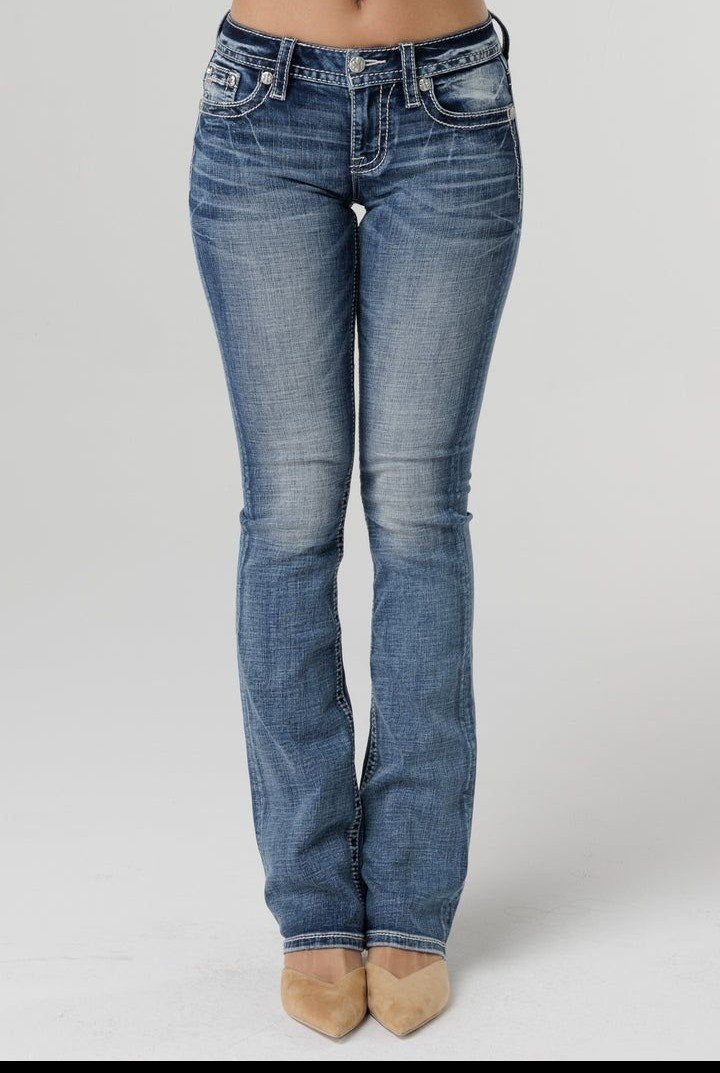 Vintage silver jeans