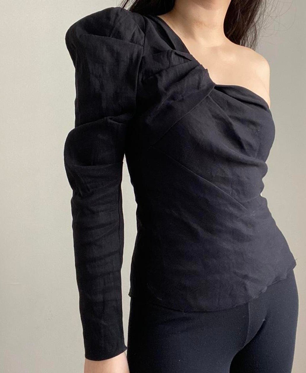 Zara linen blouse