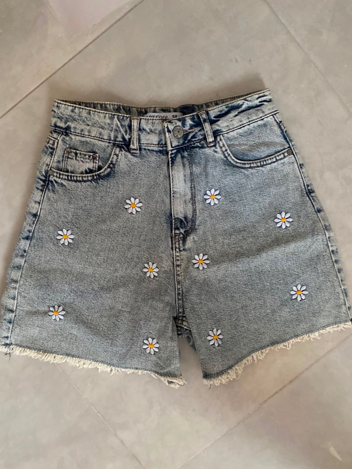 Short en denim