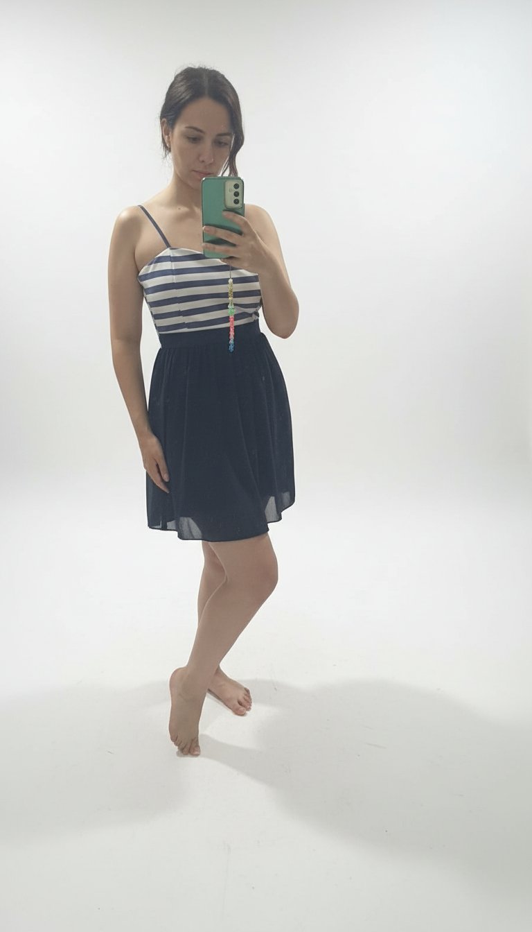 Robe marinière - marine