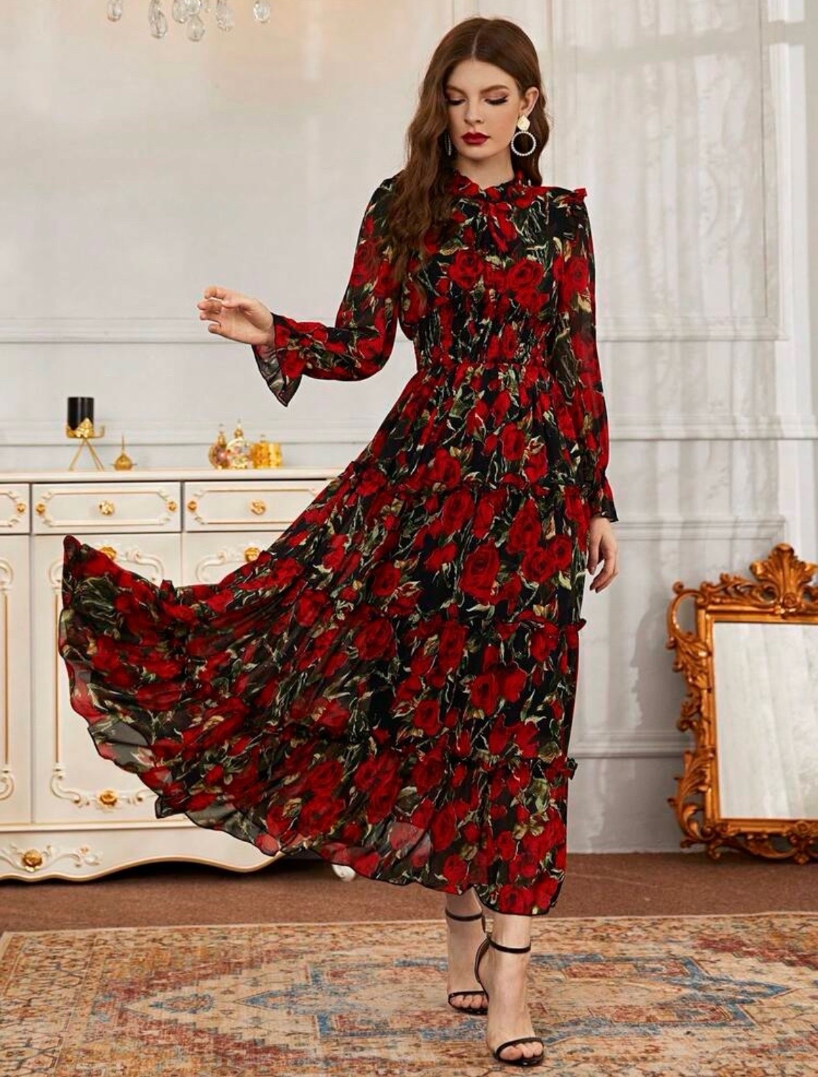 Robe fleurie