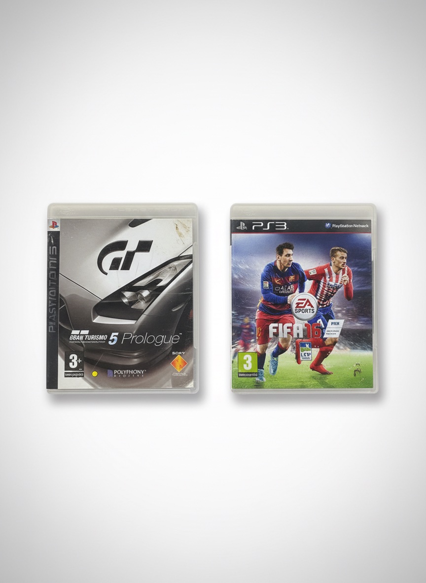 Fifa 16 + gran turismo 5 playstation 3