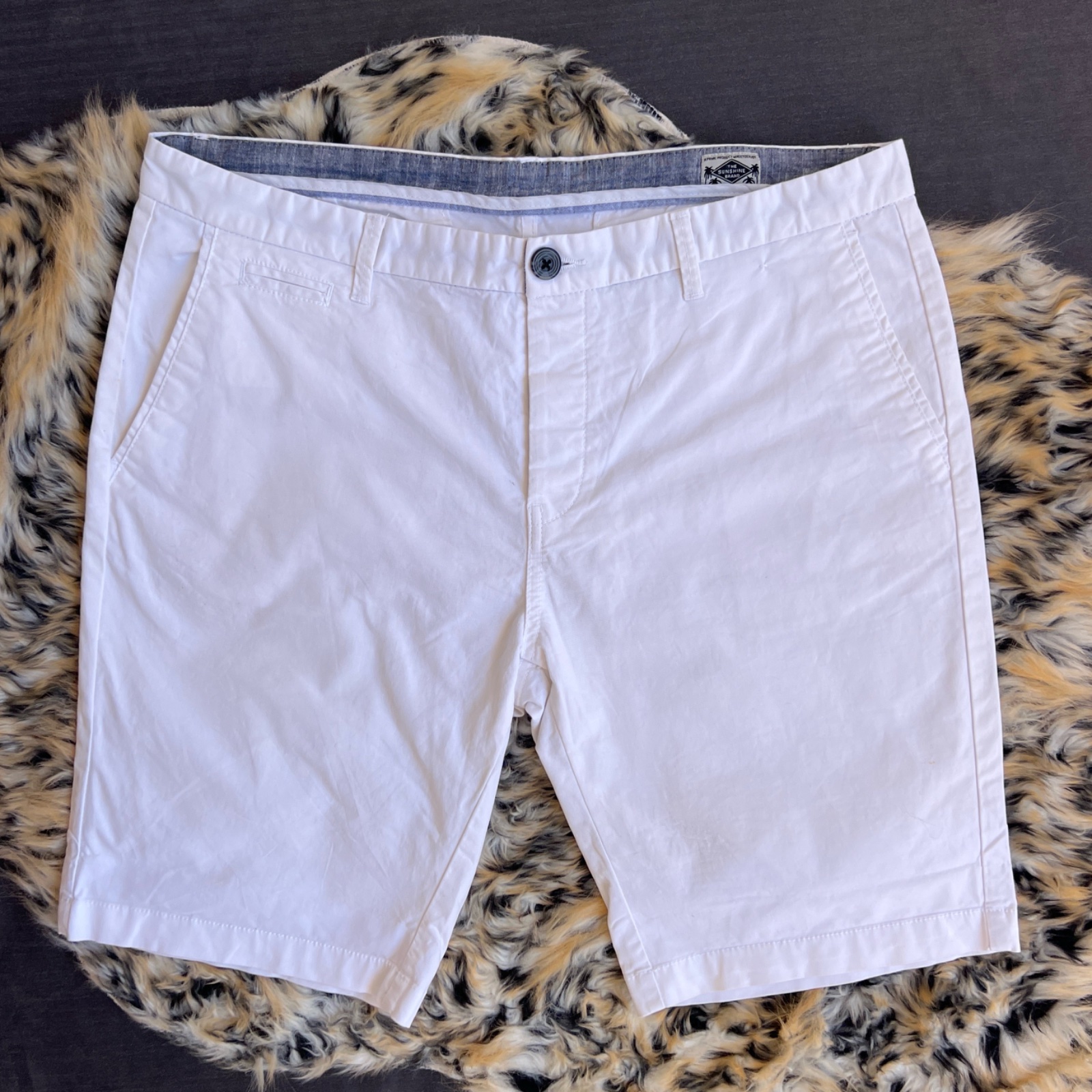 Short Denim&co blanc en excellent etat 