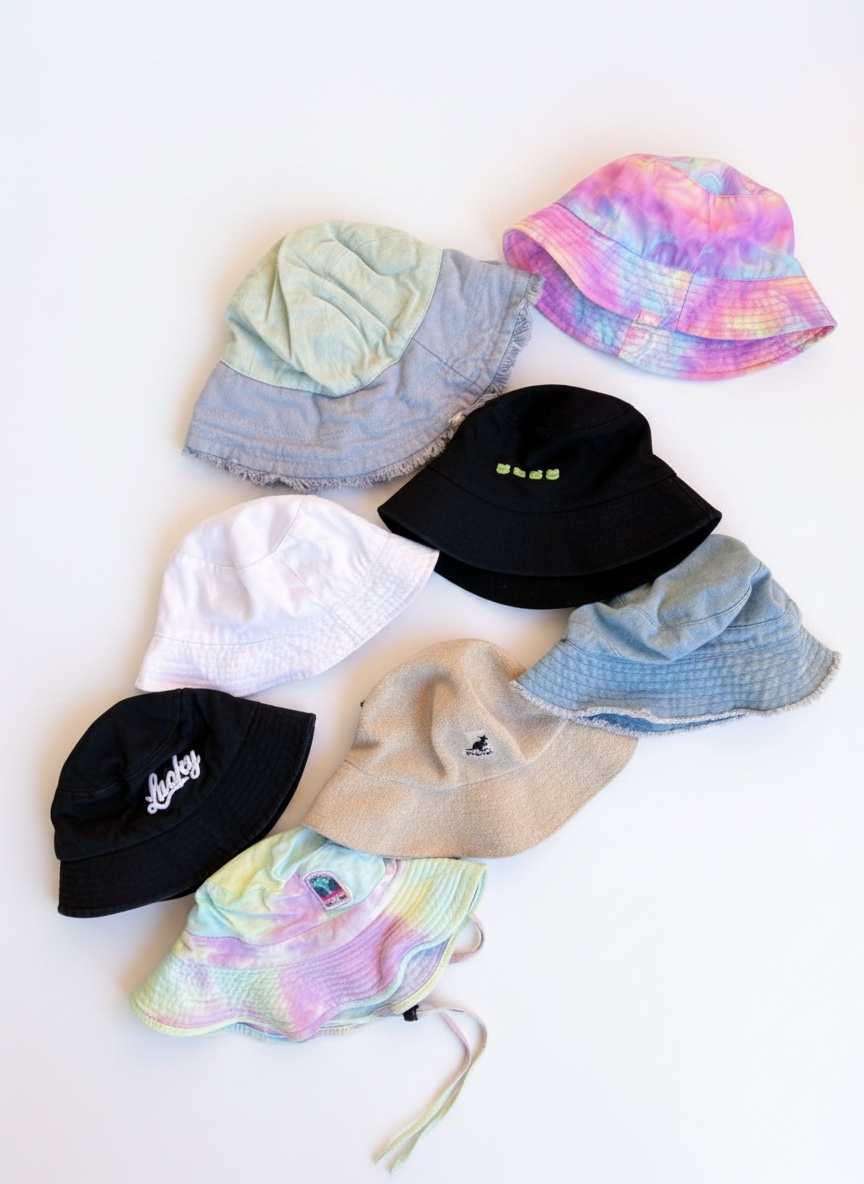Serie chapeau BOB 8 pieces 