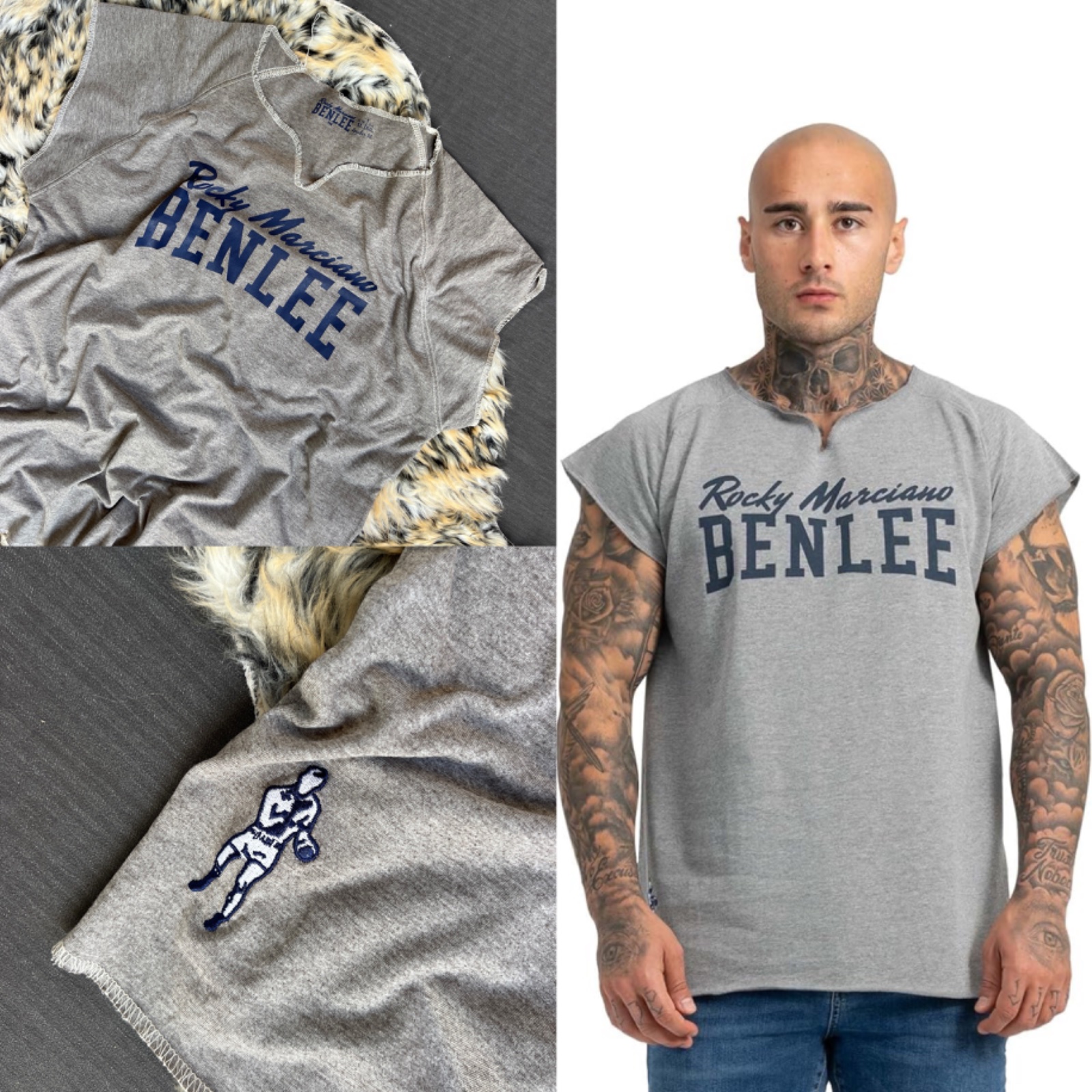 T-Shirt sans manches Benlee Rocky Marciano modèle "Edwards"