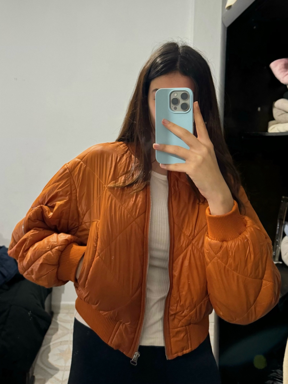 Blouson Orangé