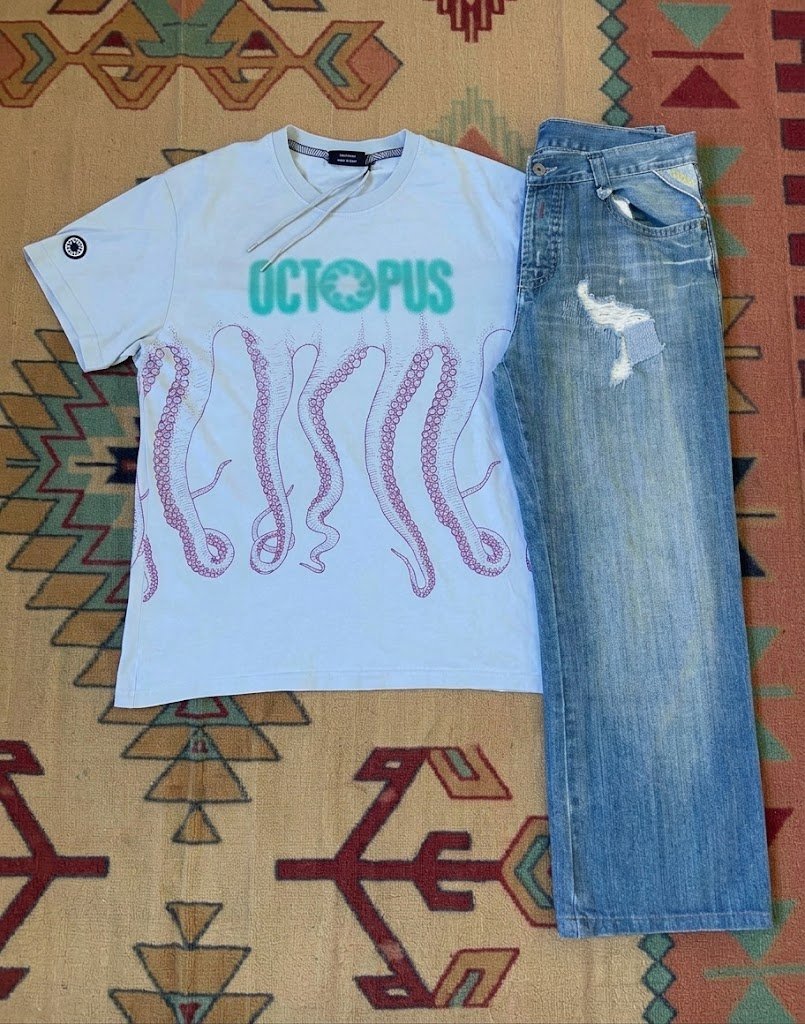 T-shirt oversize+pantalon bagy