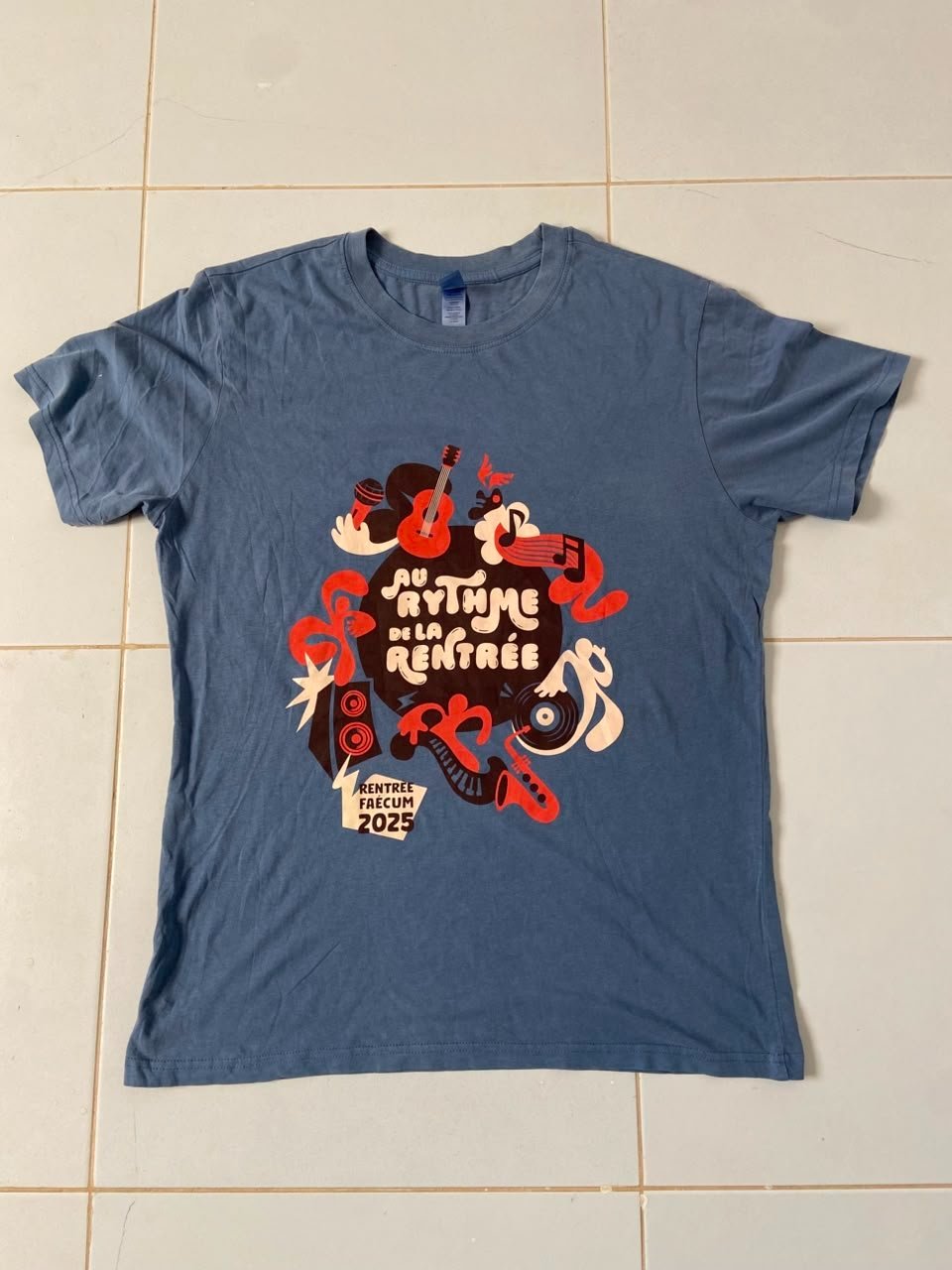 T-shirt officiel de la rentrée 2025 de la FAÉCUM