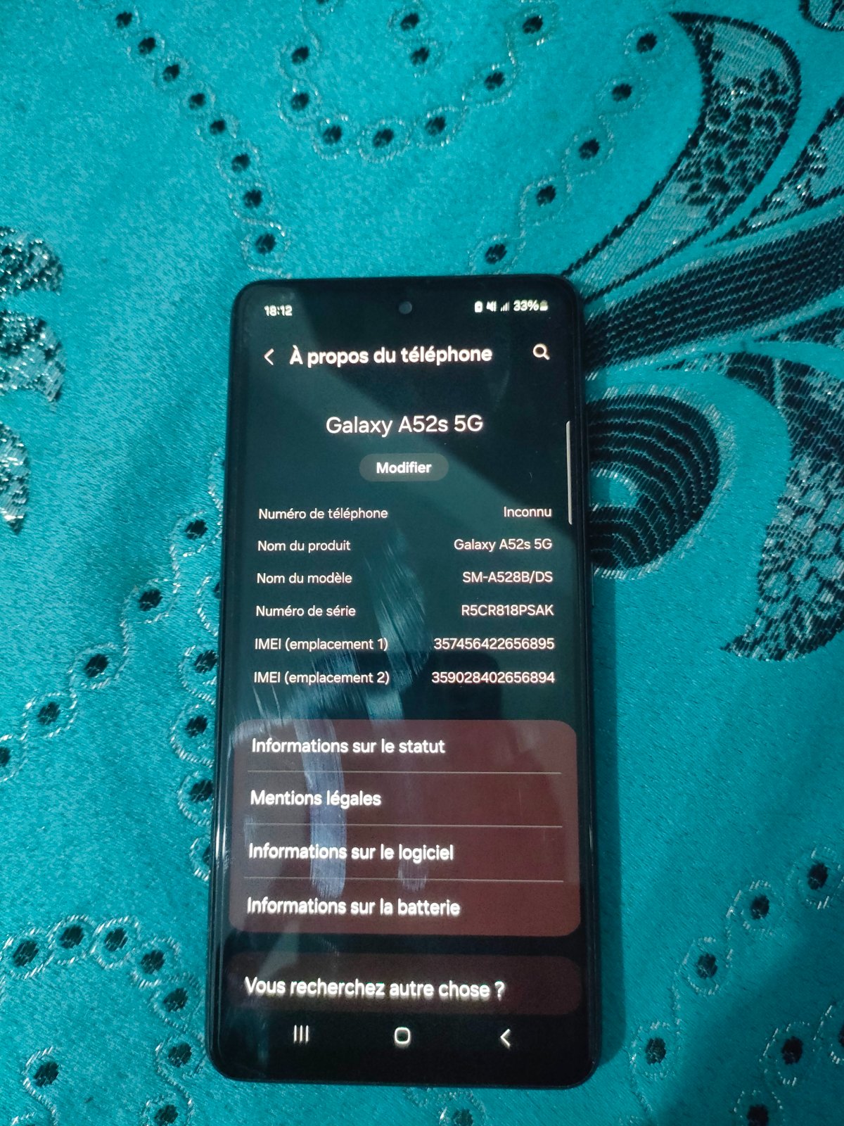 Samsung Galaxy A52 S 5g