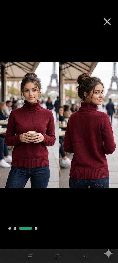Pull à col roulé Alcott