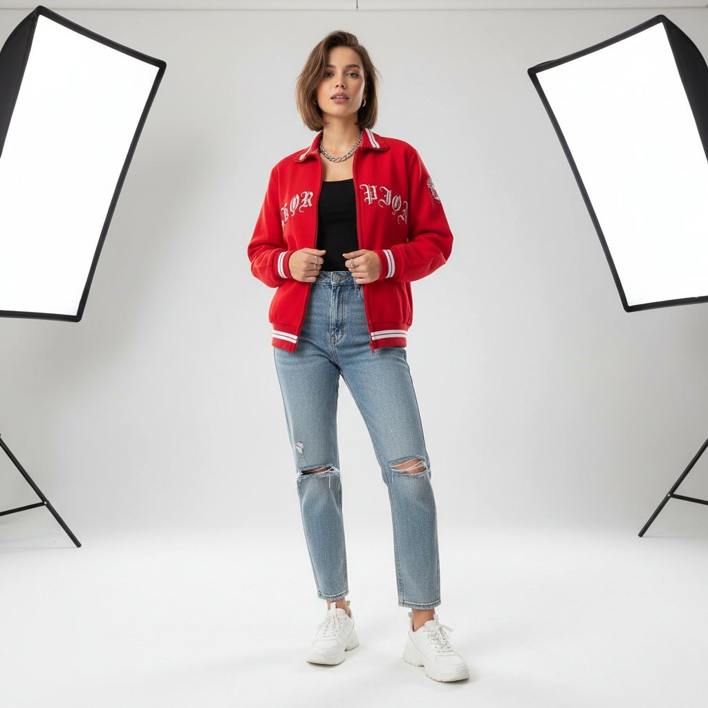 Veste rouge