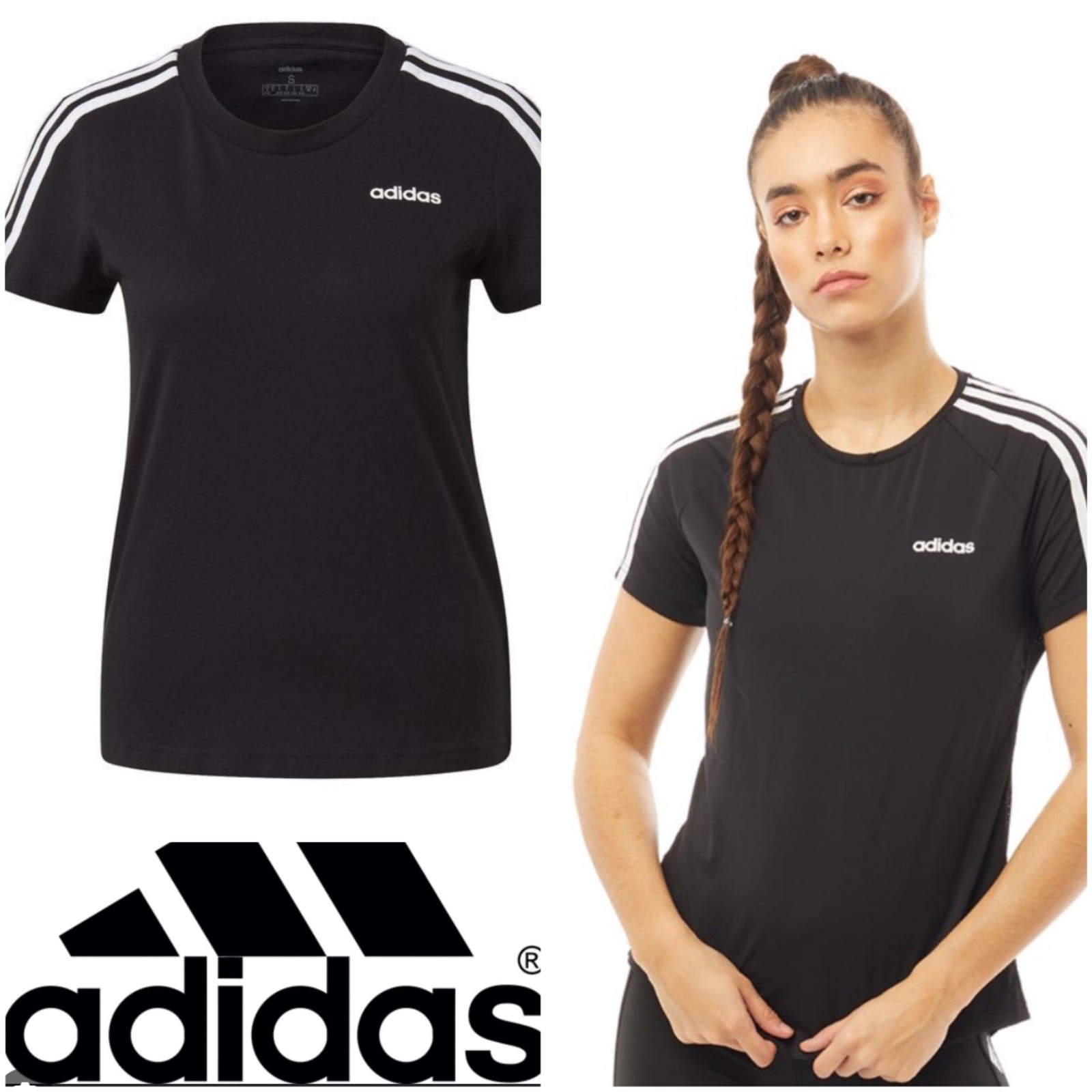 Shirt Adidas original noir - Taille M
