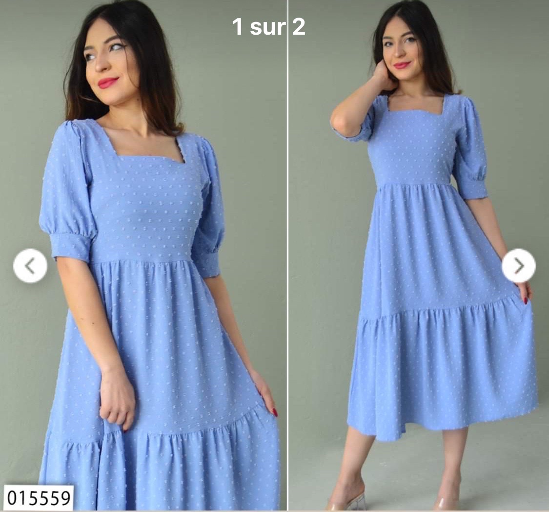 Robe bleu ciel