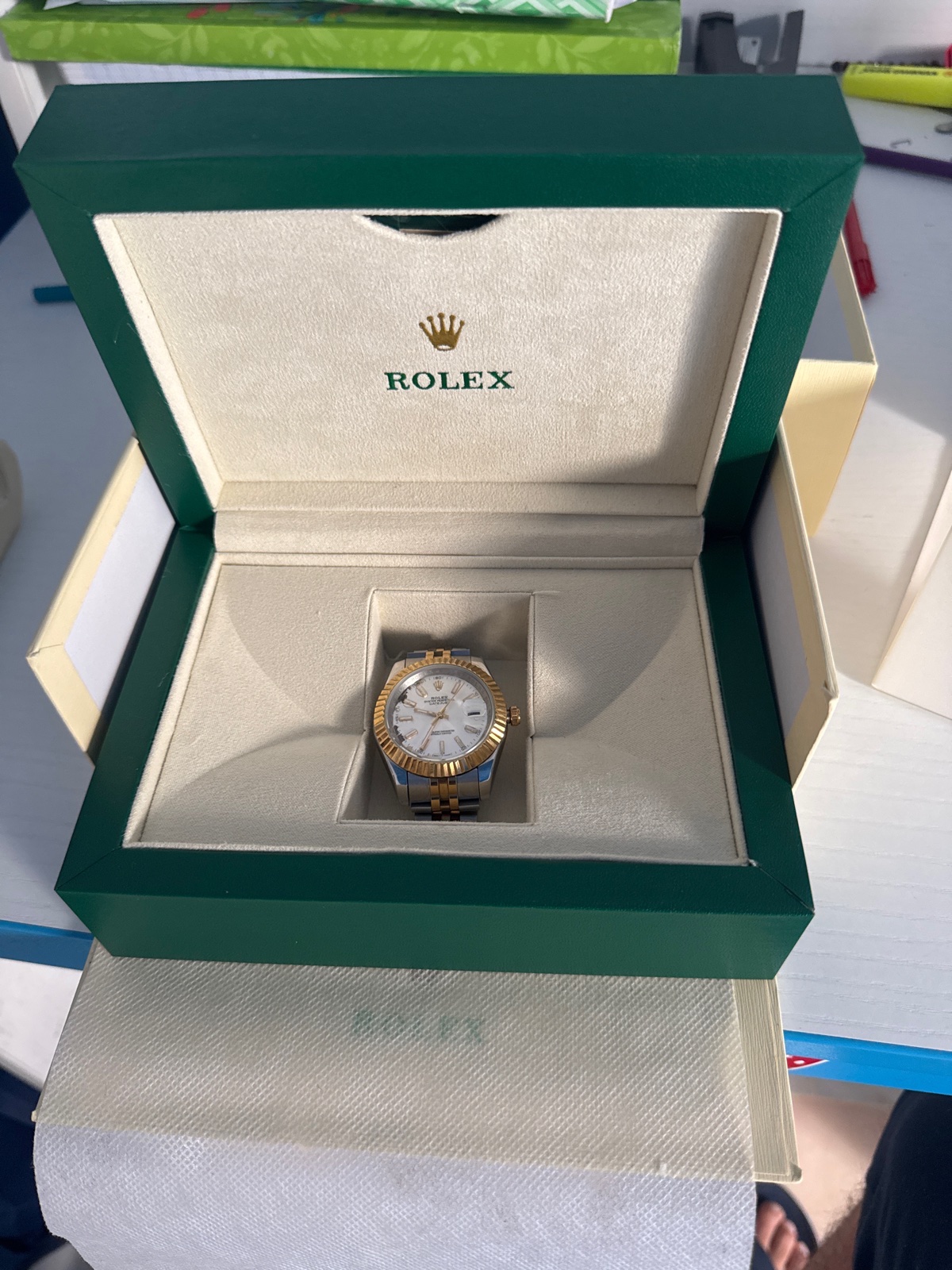 Montre Rolex Datejust Two Tone