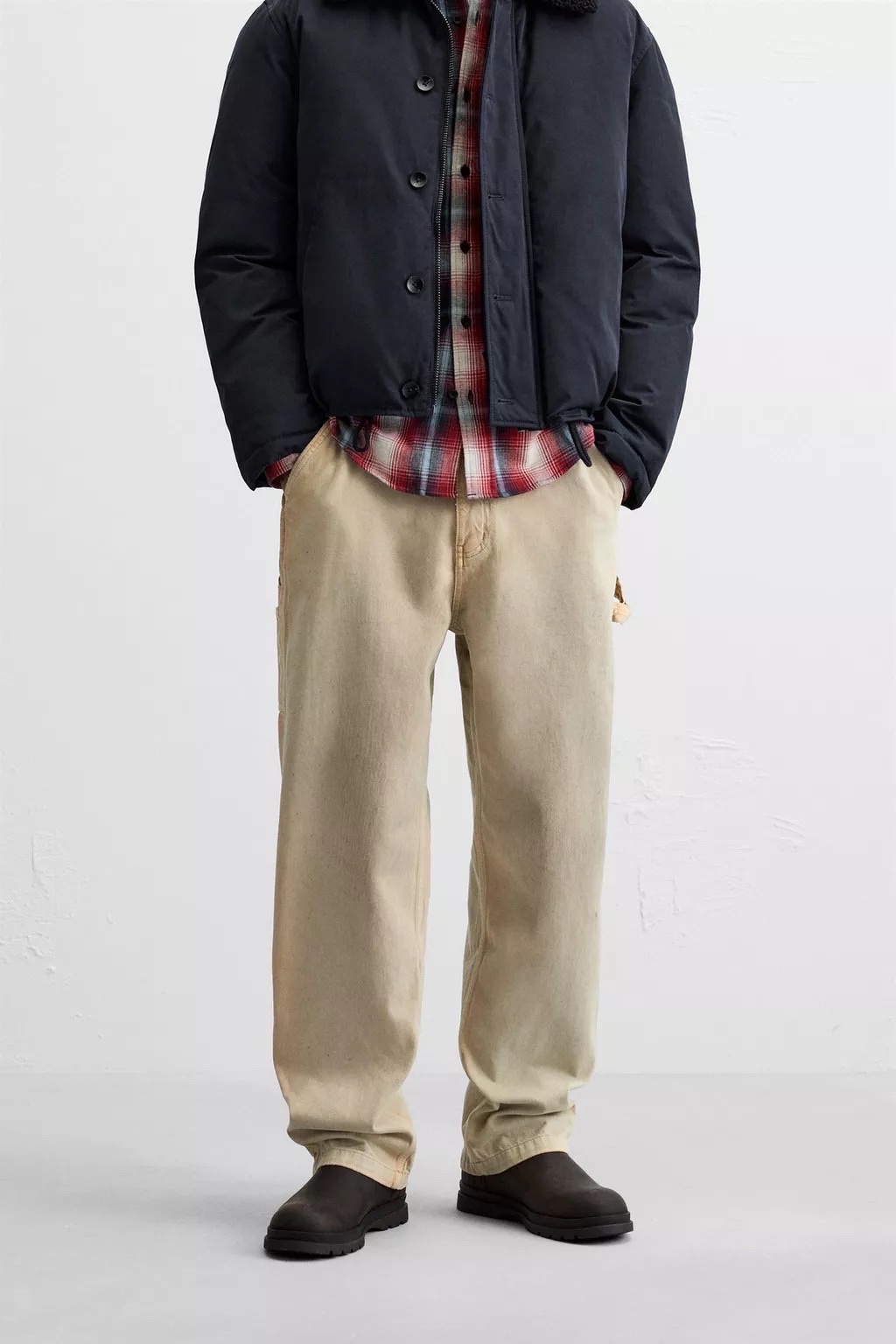 Pantalon relaxed fit