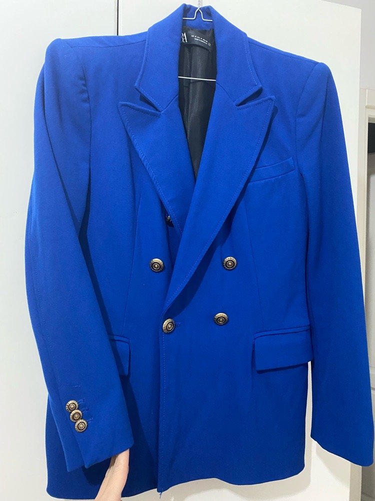 Veste bleu roi 