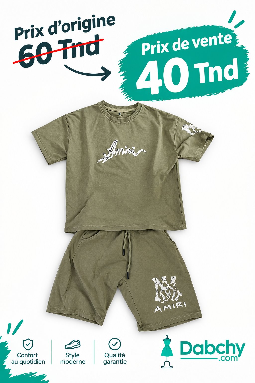 Tenue verte 