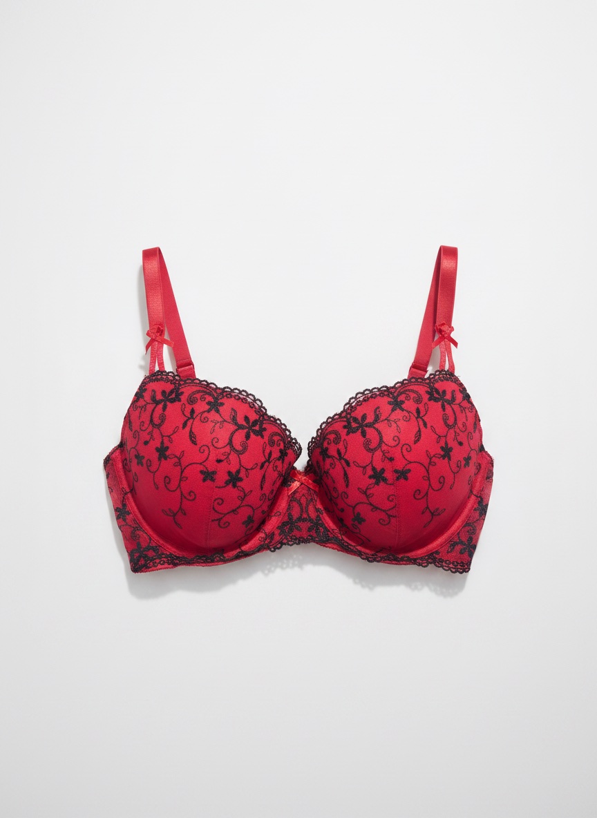 Soutien de gorge rouge