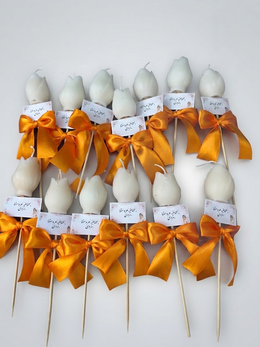 Bougie fleur tulip