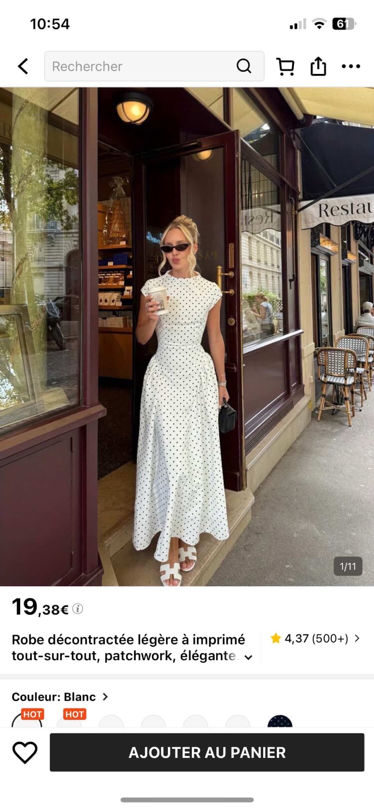 Une belle robe decontractée tres class et chic